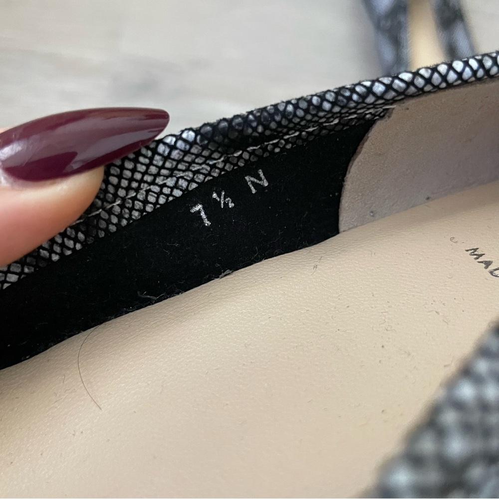Amalfi by rangoni site black lace loafers flats - Picture 4 of 5